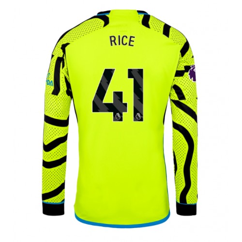 Pánský Fotbalový dres Arsenal Declan Rice #41 2023-24 Venkovní Dlouhý Rukáv